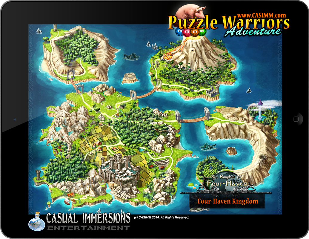 Скриншот из игры Puzzle Warriors Adventure - 2
