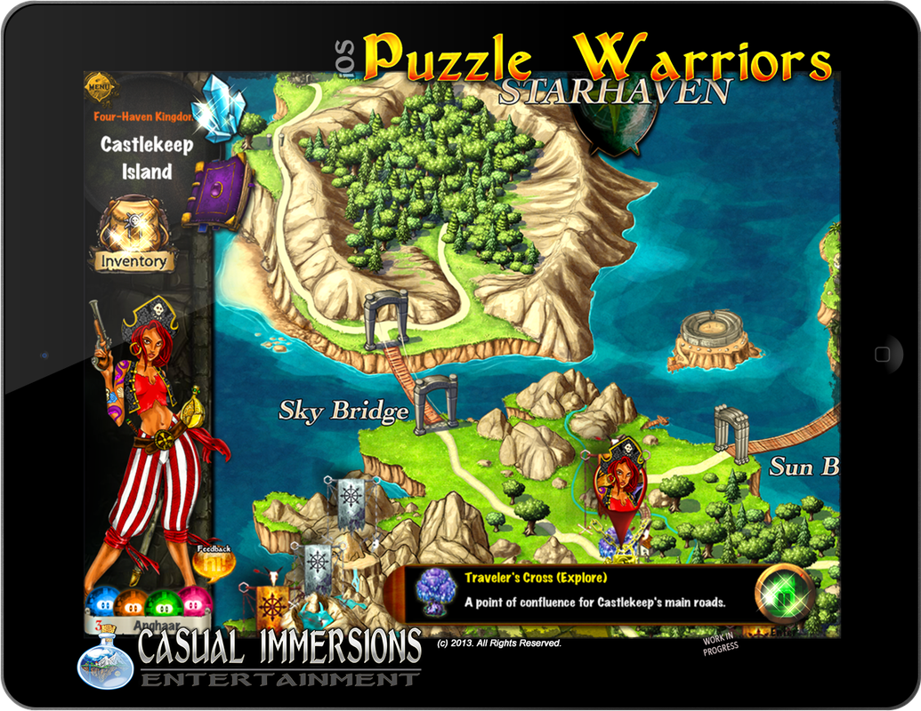 Скриншот из игры Puzzle Warriors Adventure - 3