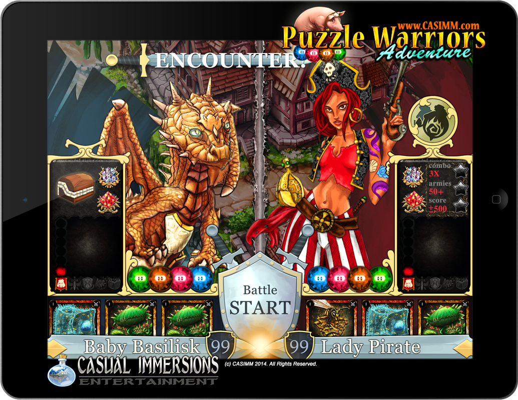 Скриншот из игры Puzzle Warriors Adventure - 6