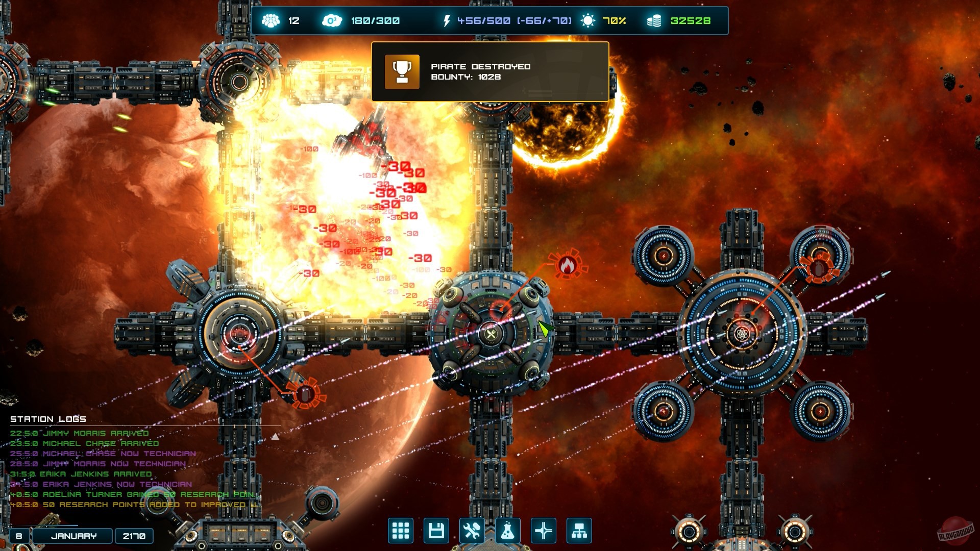 Скриншот из игры StellarHub - 9