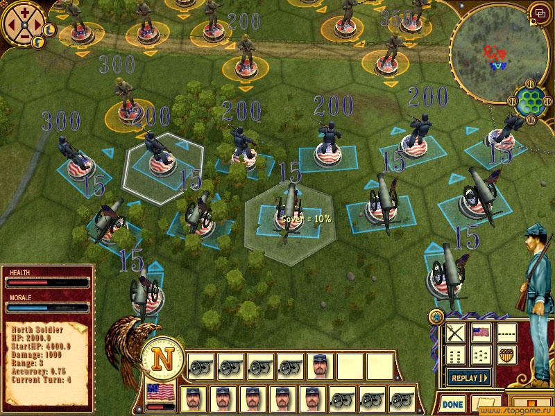 Скриншот из игры American Civil War: Gettysburg - 11
