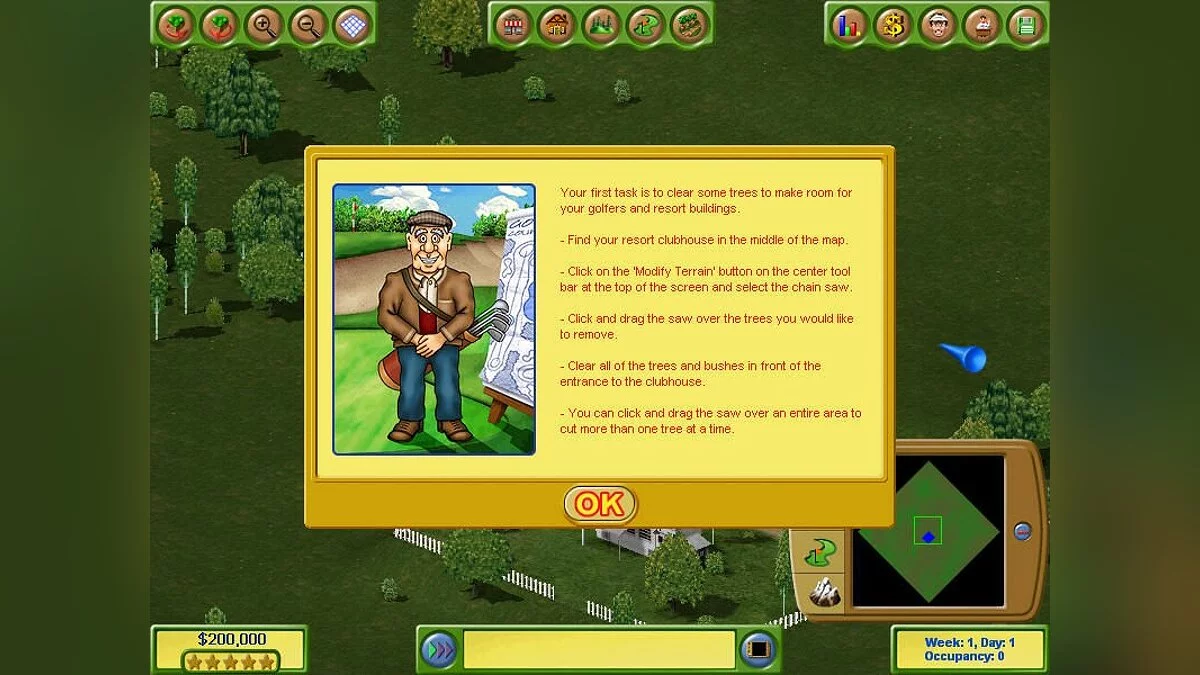 Скриншот из игры Golf Resort Tycoon 2 - 1