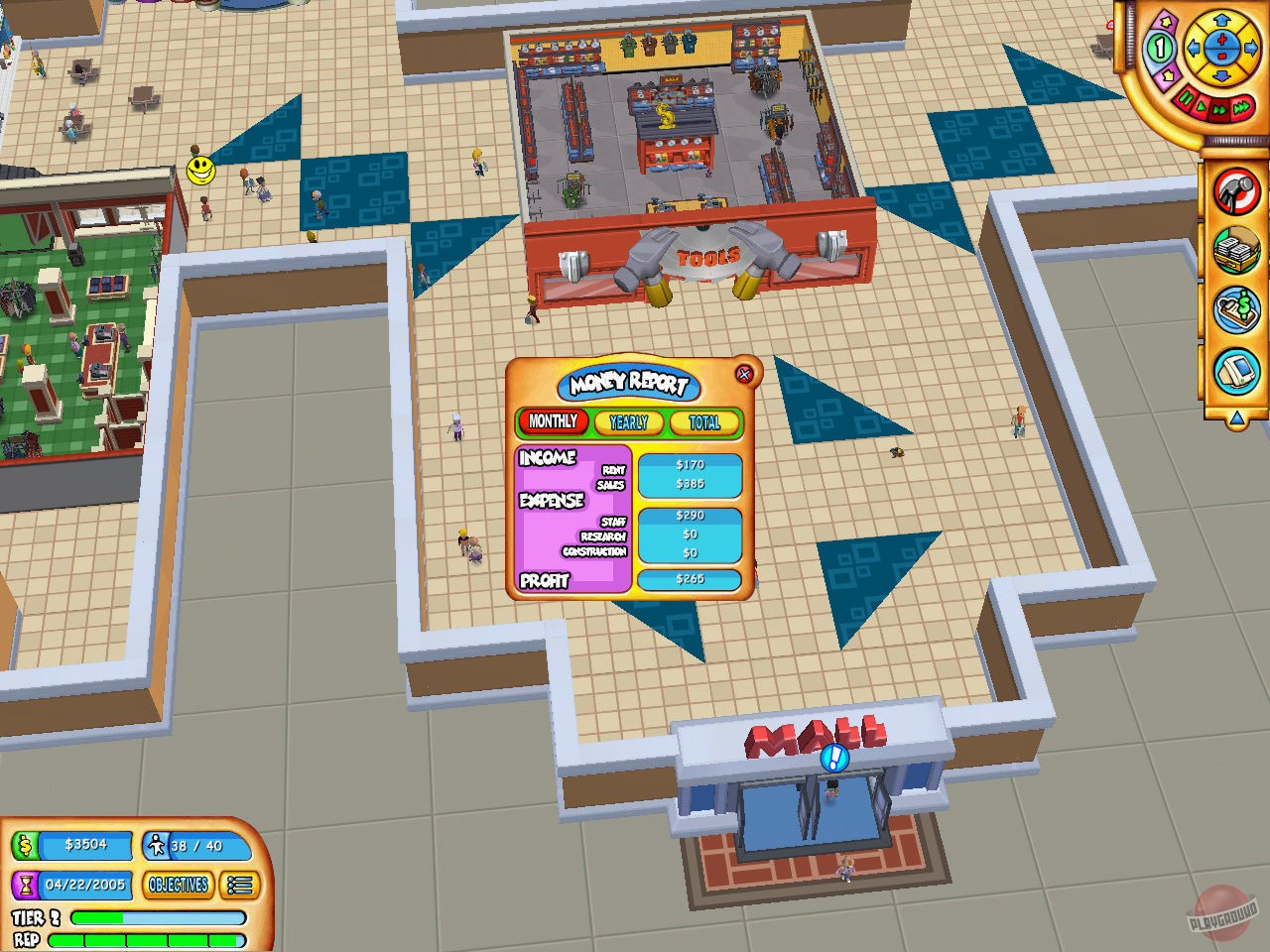 Скриншот из игры Mall Tycoon 3 - 10