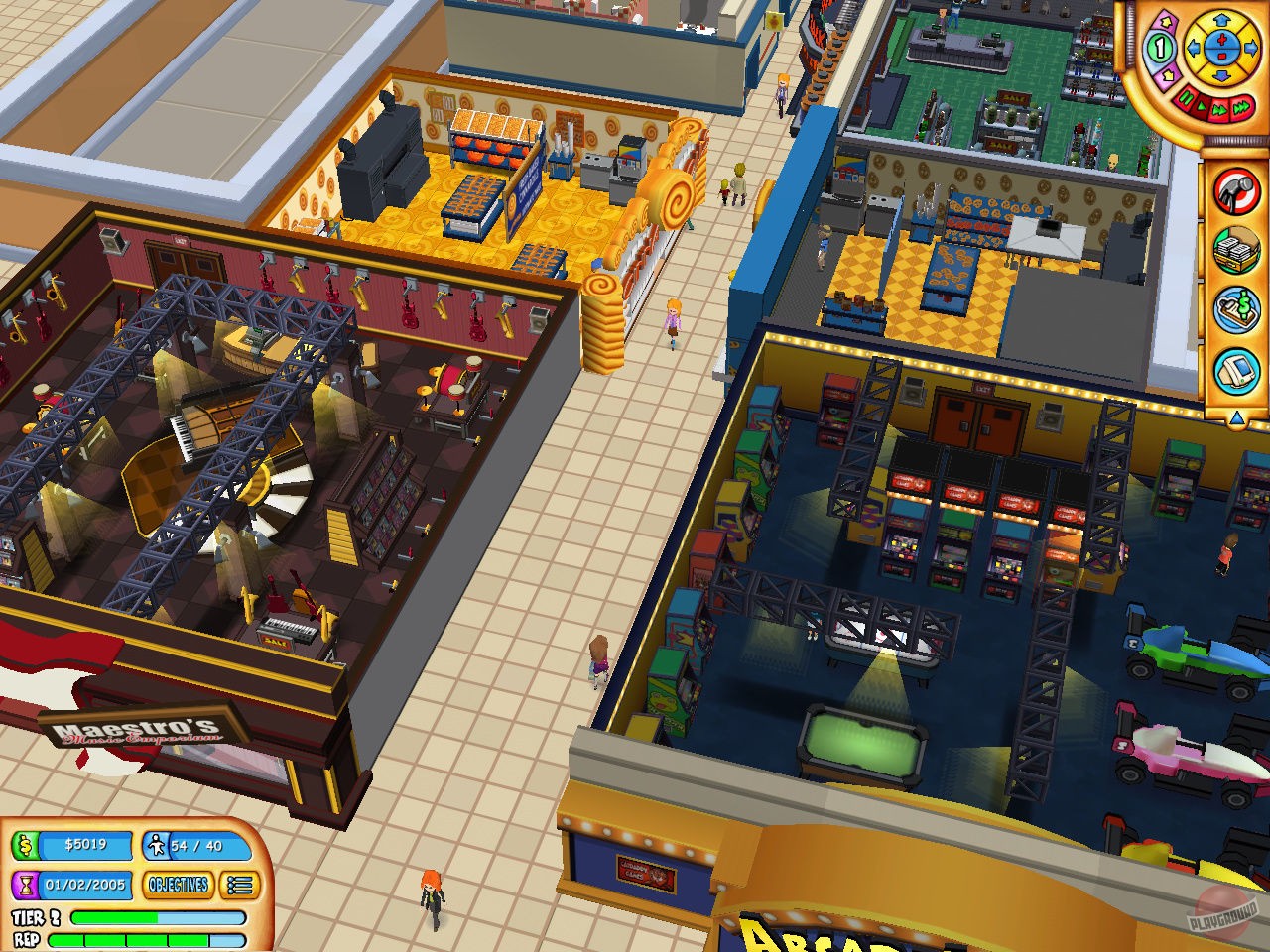 Скриншот из игры Mall Tycoon 3 - 18