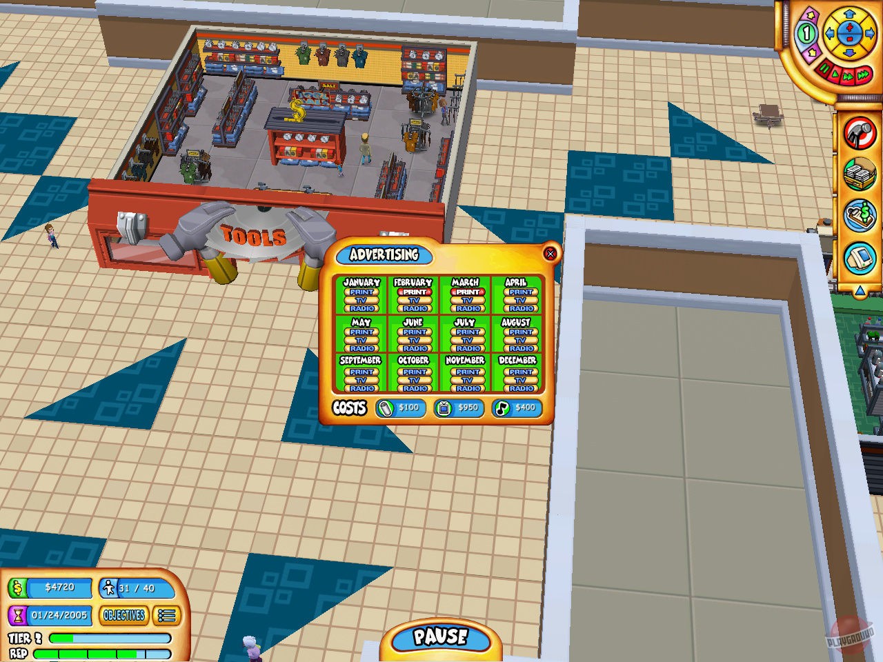 Скриншот из игры Mall Tycoon 3 - 8