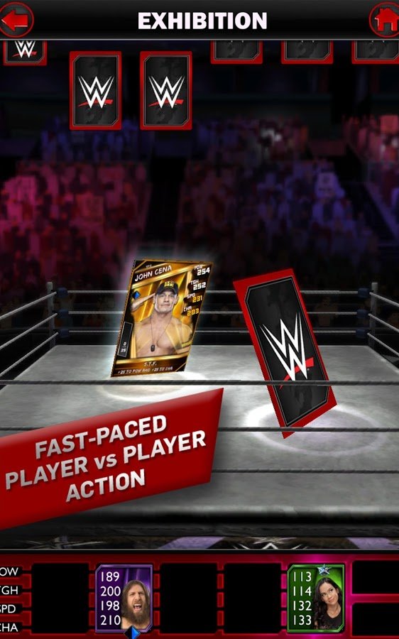 Скриншот из игры WWE SuperCard - 10