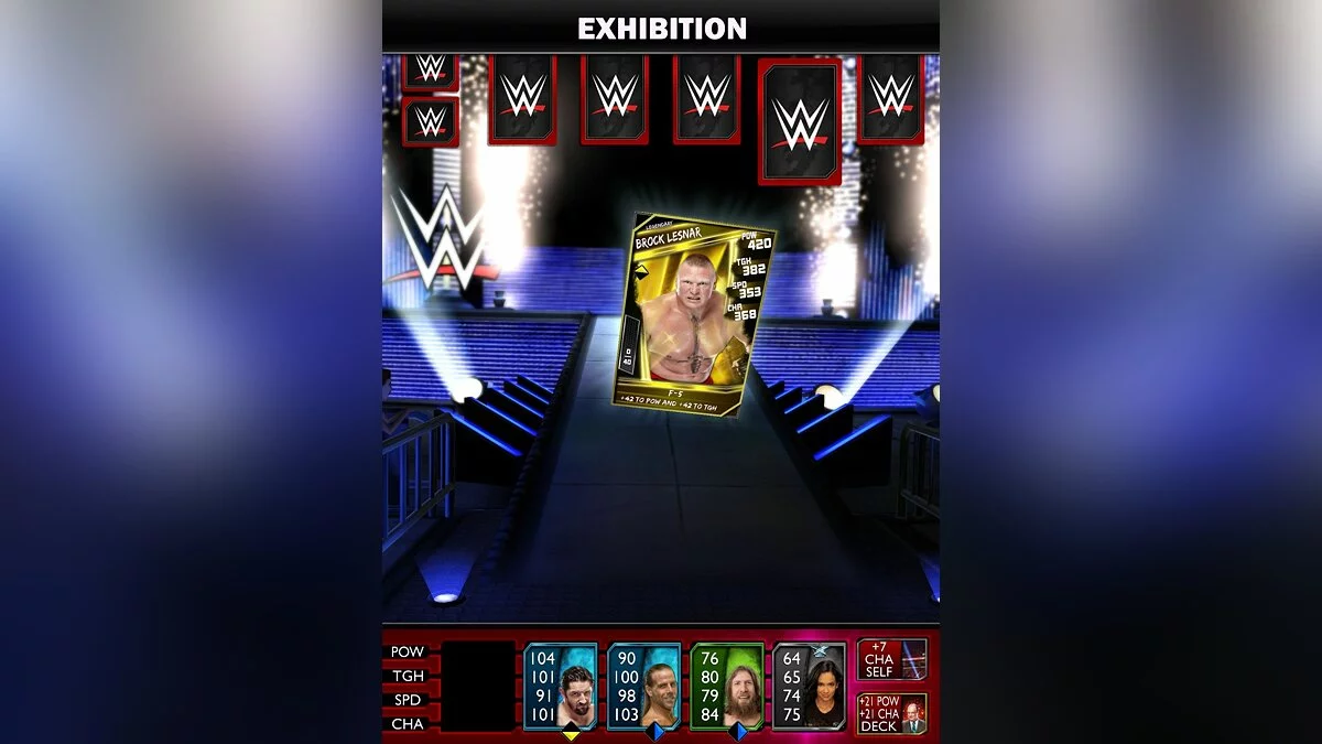 Скриншот из игры WWE SuperCard - 13
