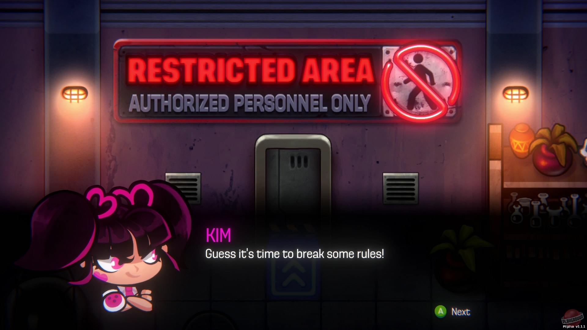 Скриншот из игры Keen - One Girl Army - 27