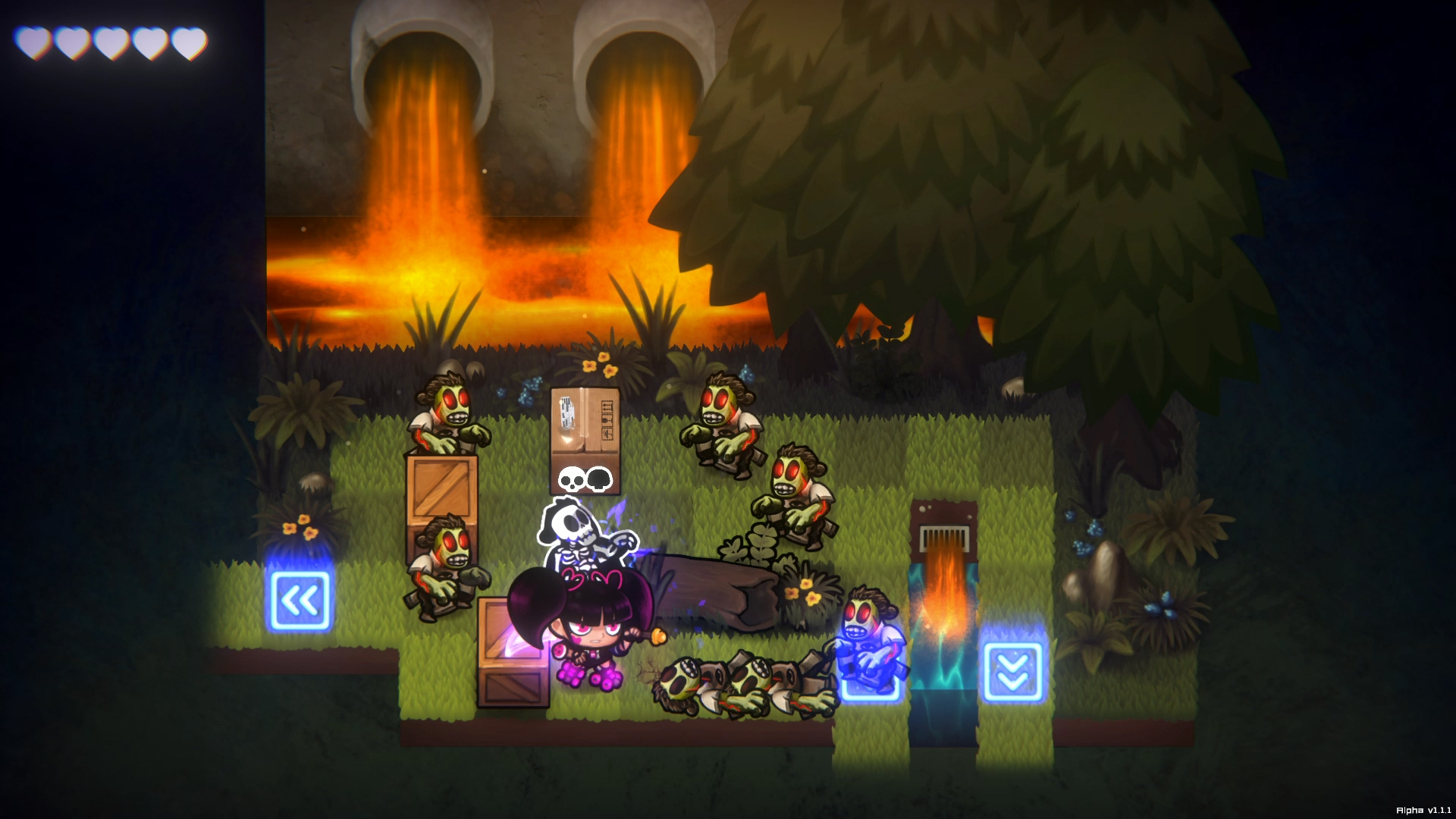 Скриншот из игры Keen - One Girl Army - 3