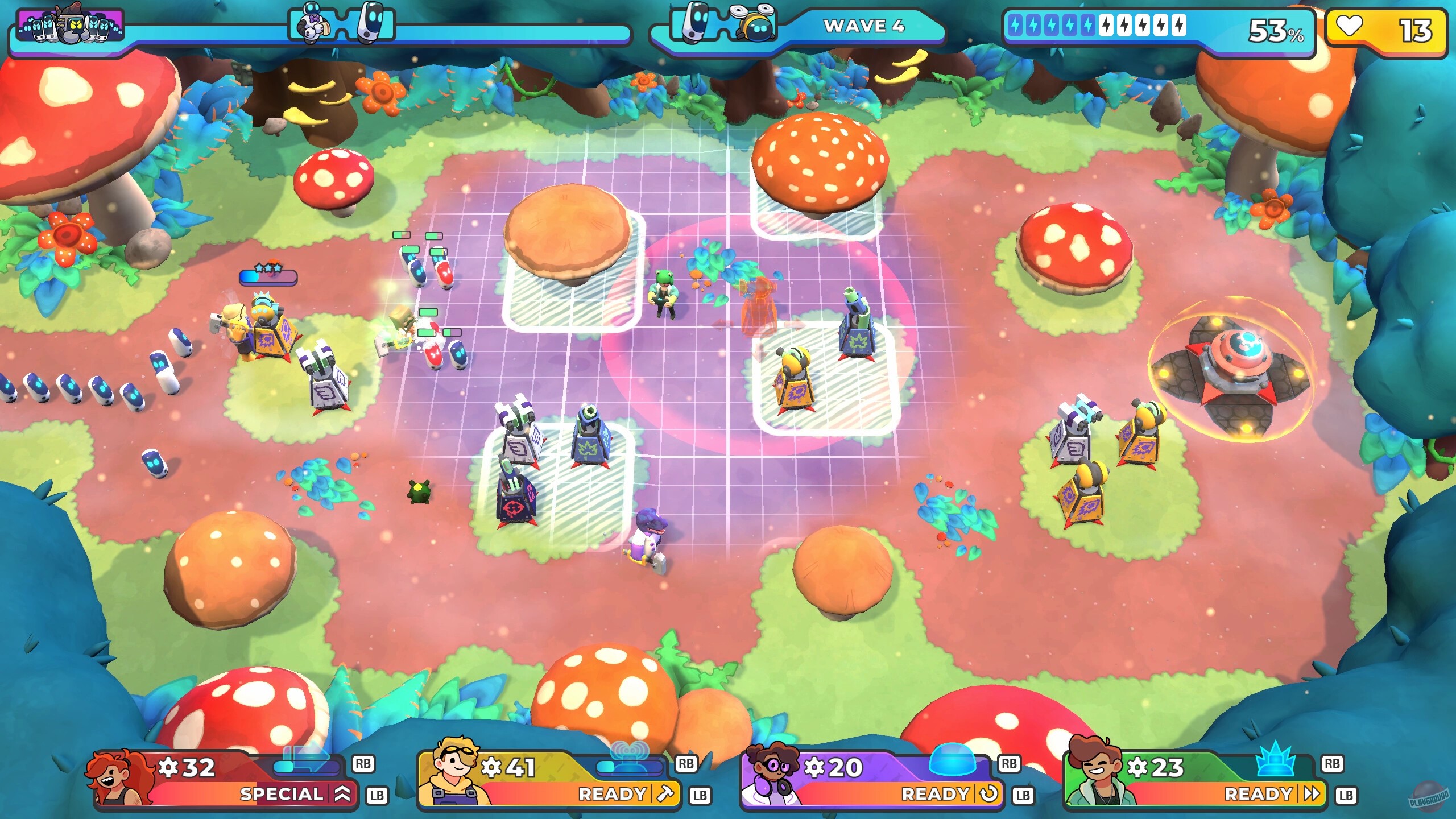 Скриншот из игры Bish Bash Bots - 1