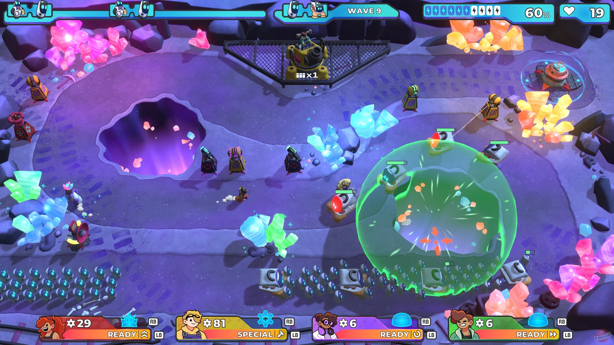 Скриншот из игры Bish Bash Bots - 6