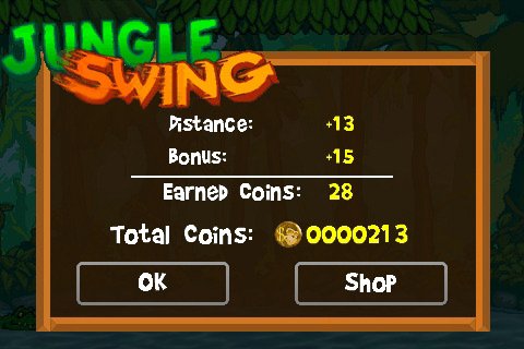 Скриншот из игры Jungle Swing - 1