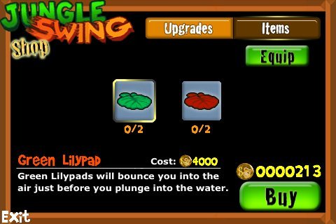 Скриншот из игры Jungle Swing - 3