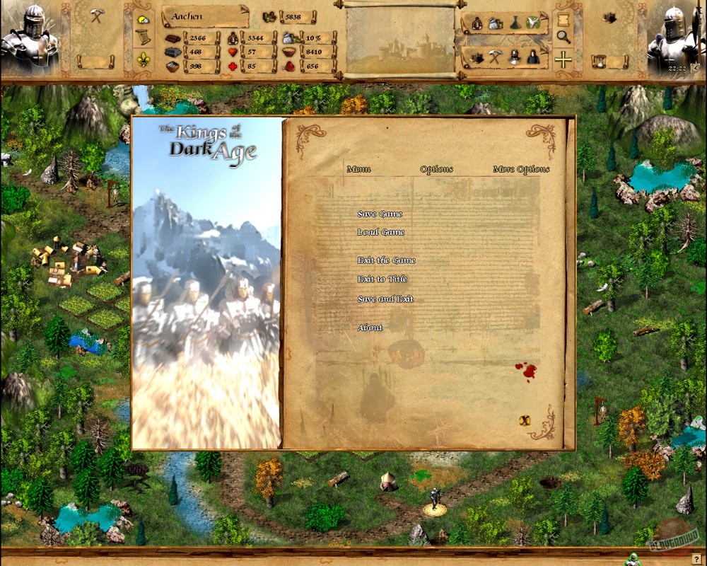 Скриншот из игры The Kings of the Dark Age - 7