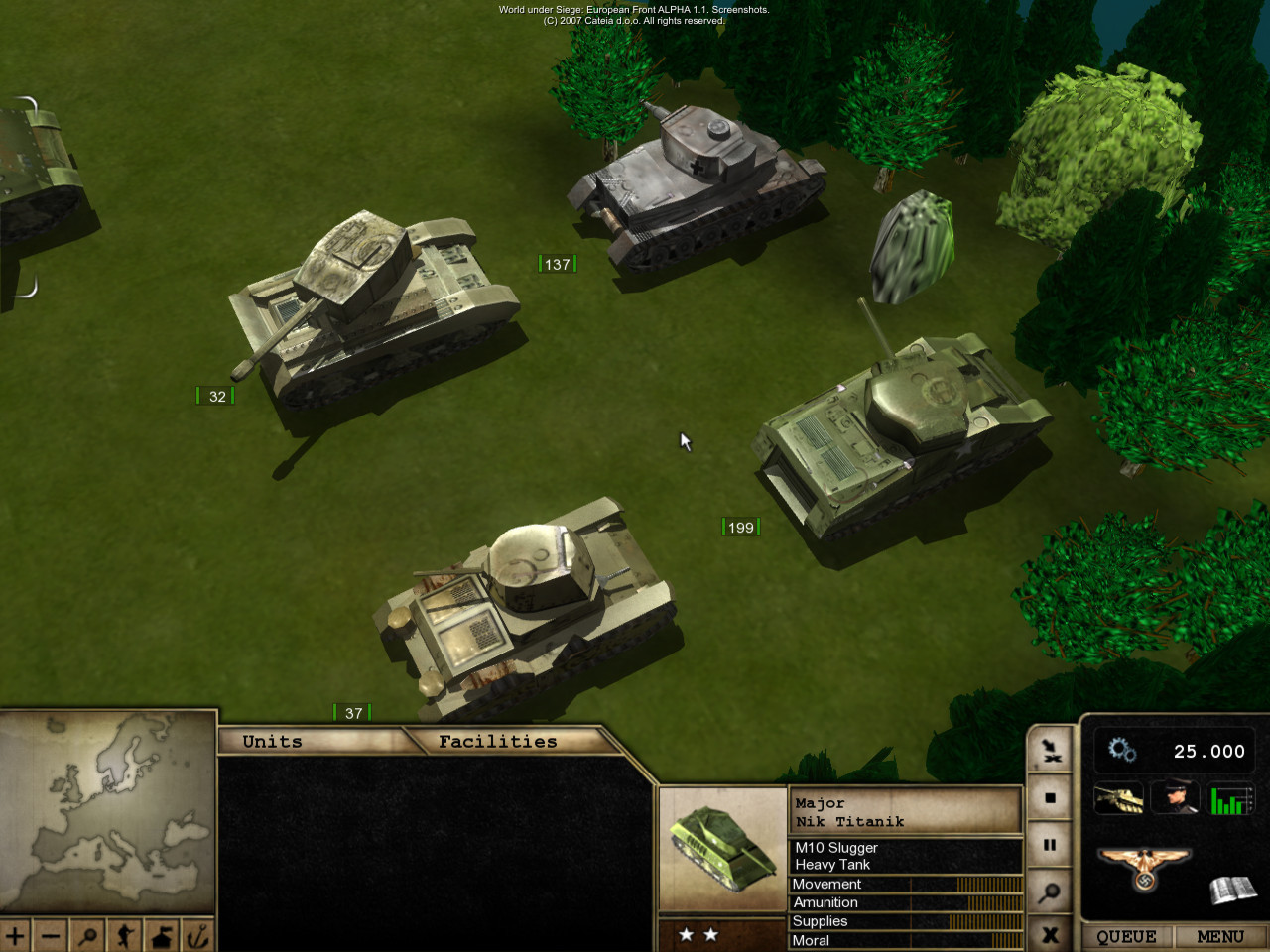 Скриншот из игры World under Siege: European Front - 8