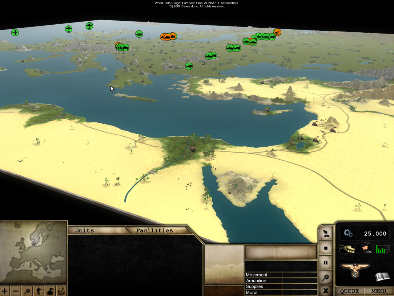 Скриншот из игры World under Siege: European Front - 16