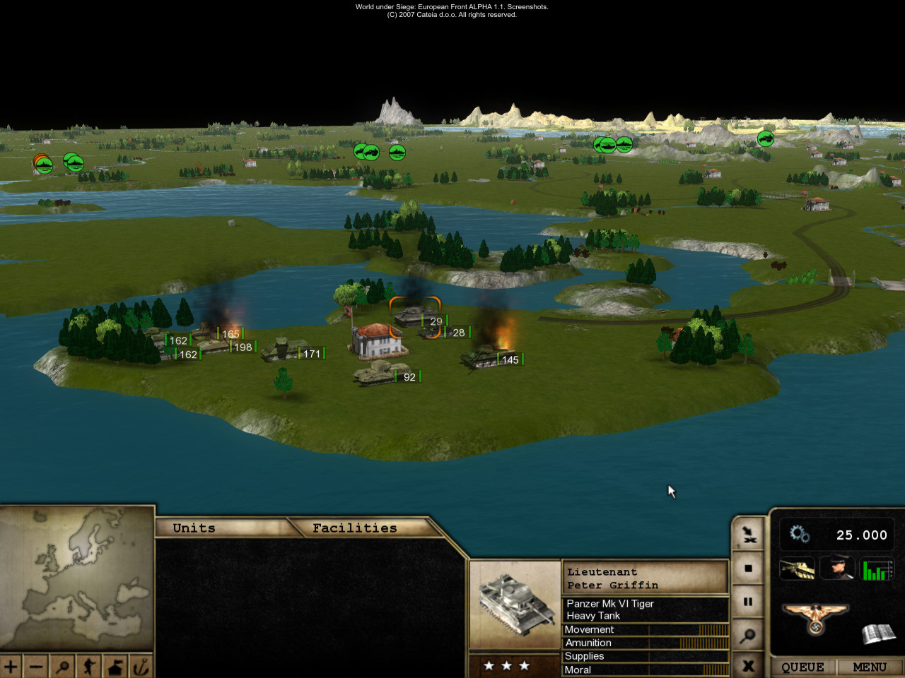 Скриншот из игры World under Siege: European Front - 13