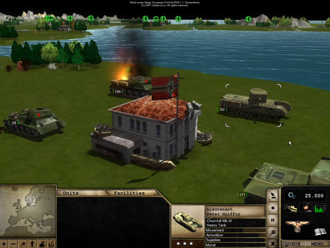 Скриншот из игры World under Siege: European Front - 11