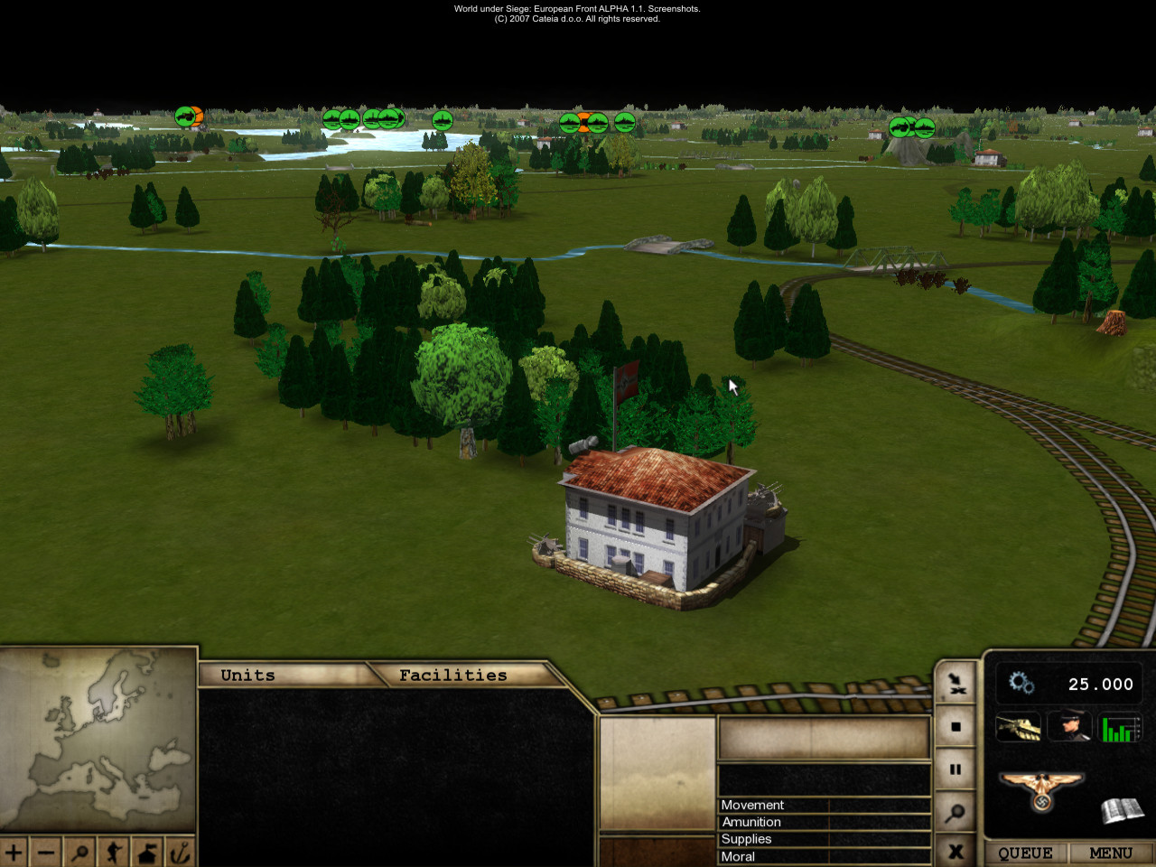 Скриншот из игры World under Siege: European Front - 21
