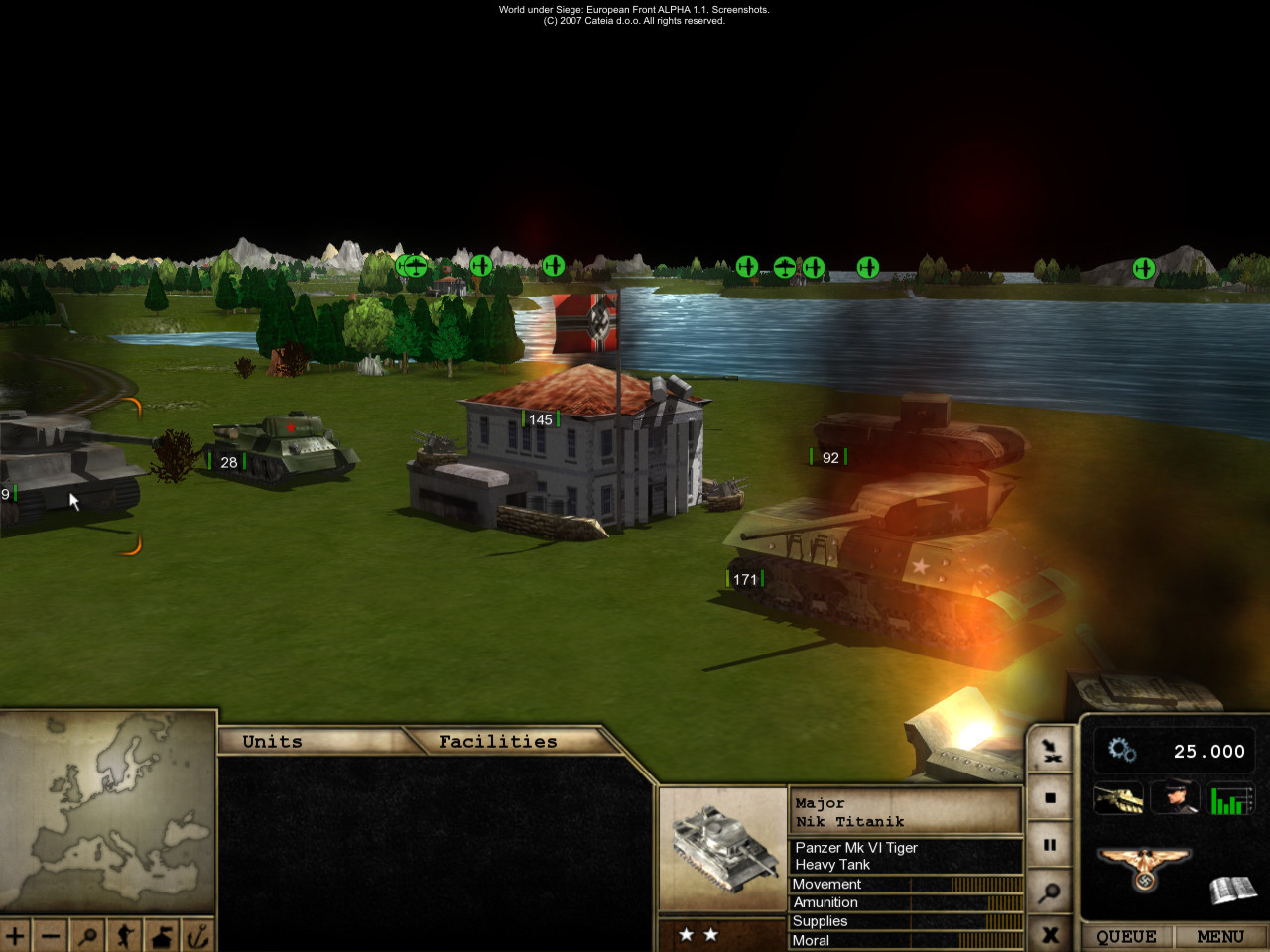 Скриншот из игры World under Siege: European Front - 18