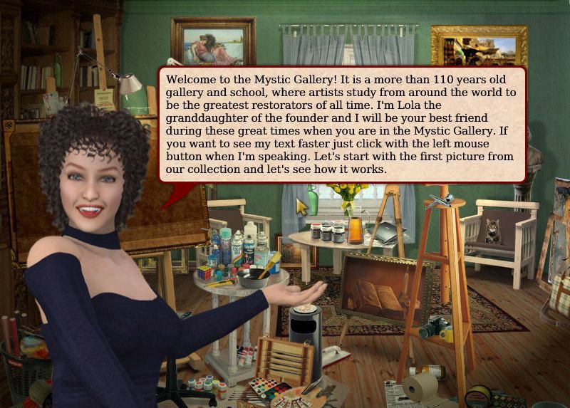 Скриншот из игры Mystic Gallery - 5
