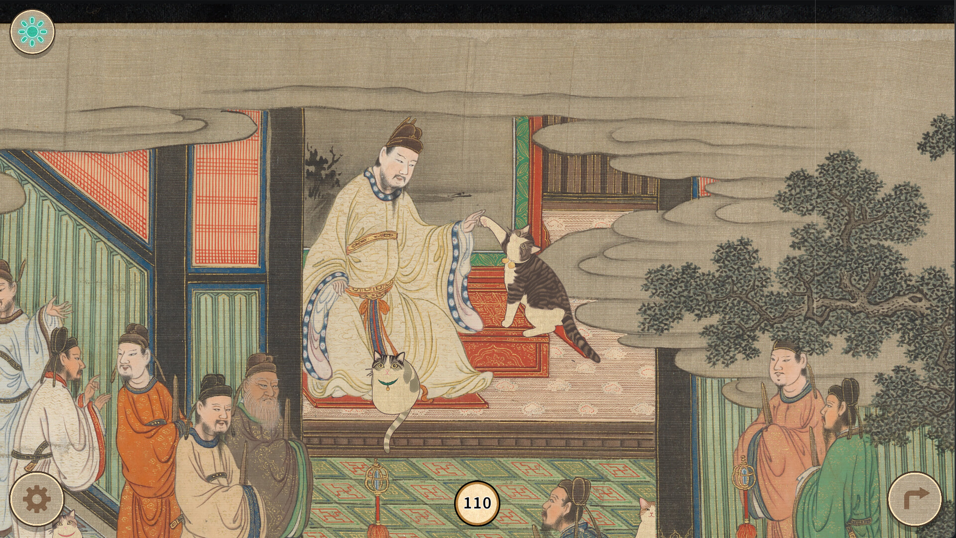 Скриншот из игры Cats of the Tang Dynasty - 5