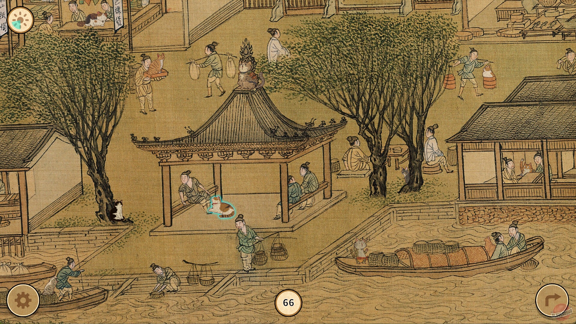 Скриншот из игры Cats of the Tang Dynasty - 6