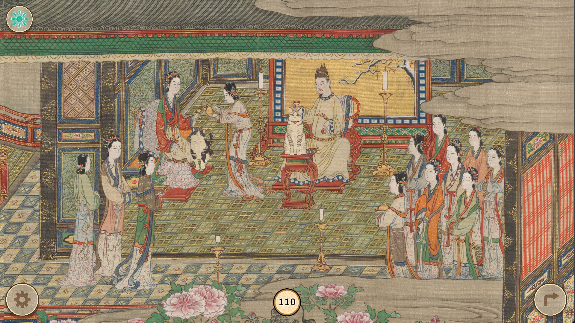 Скриншот из игры Cats of the Tang Dynasty - 11