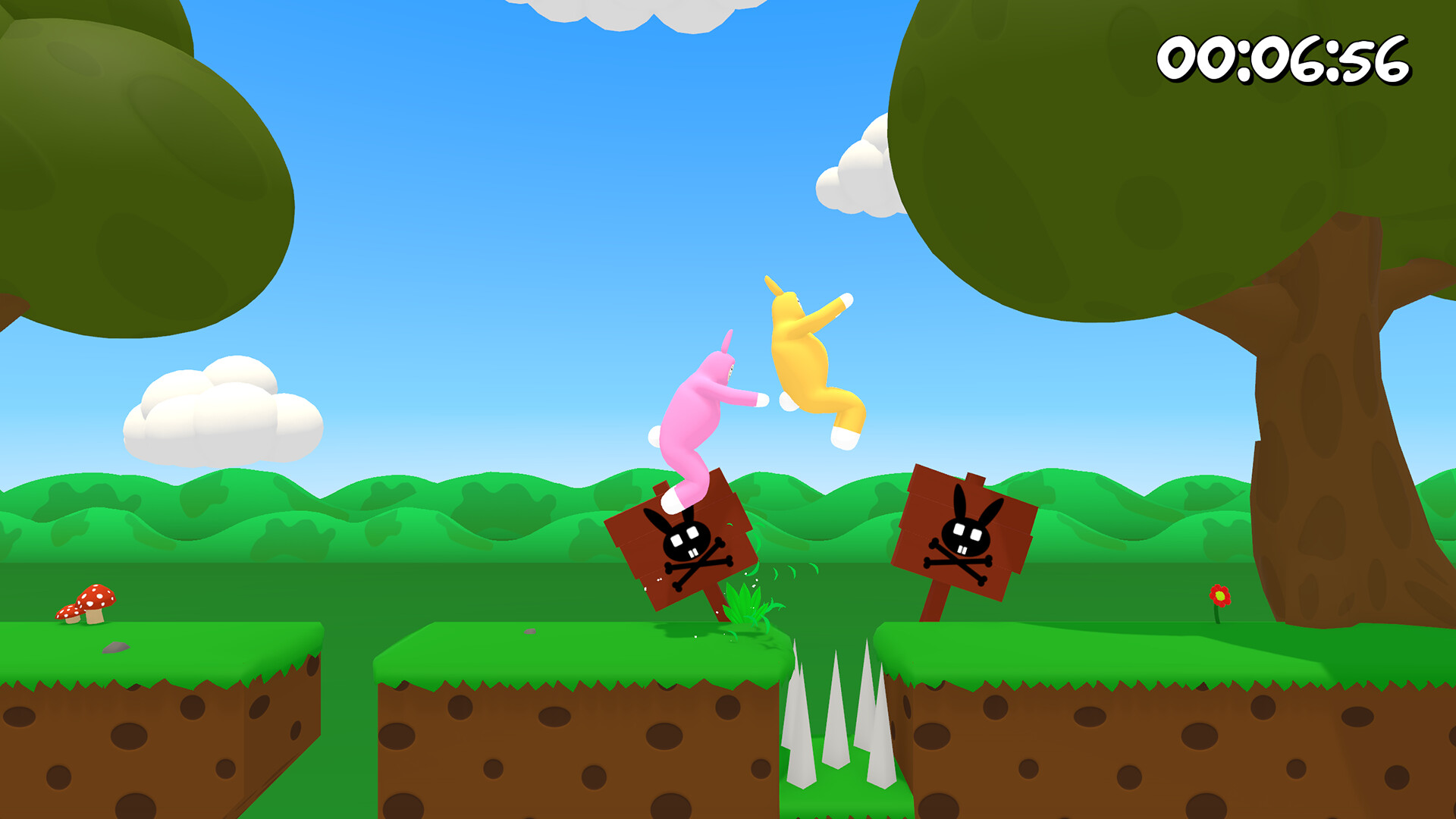 Скриншот из игры Super Bunny Man - 31