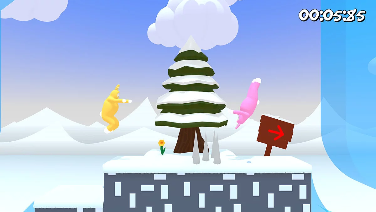 Скриншот из игры Super Bunny Man - 9