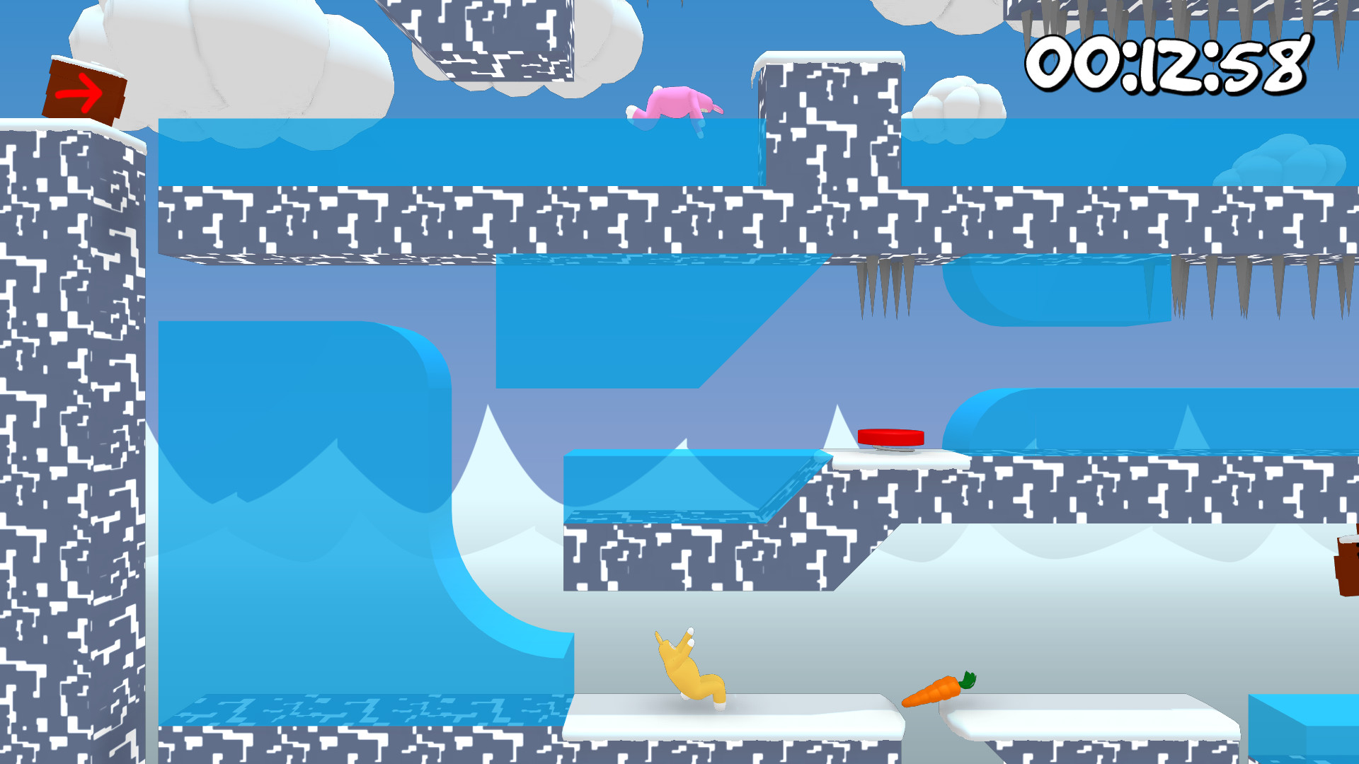 Скриншот из игры Super Bunny Man - 10
