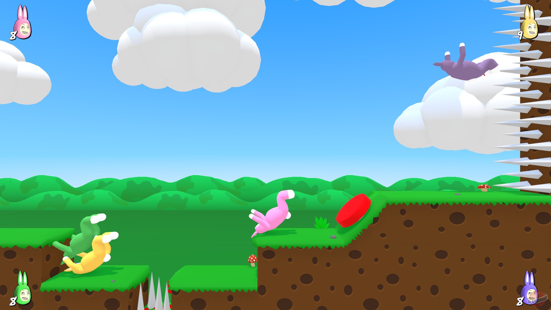 Скриншот из игры Super Bunny Man - 11