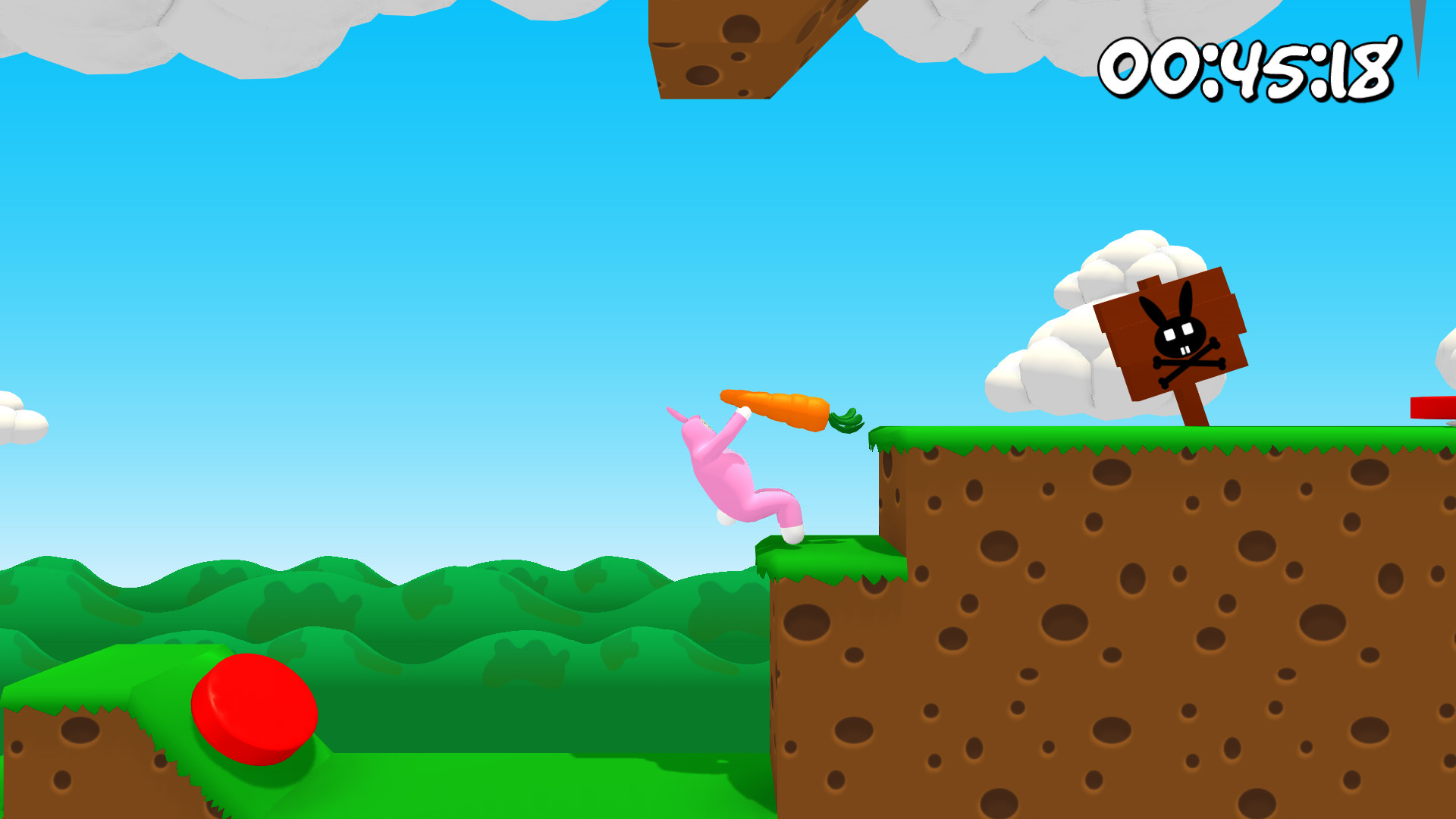 Скриншот из игры Super Bunny Man - 17