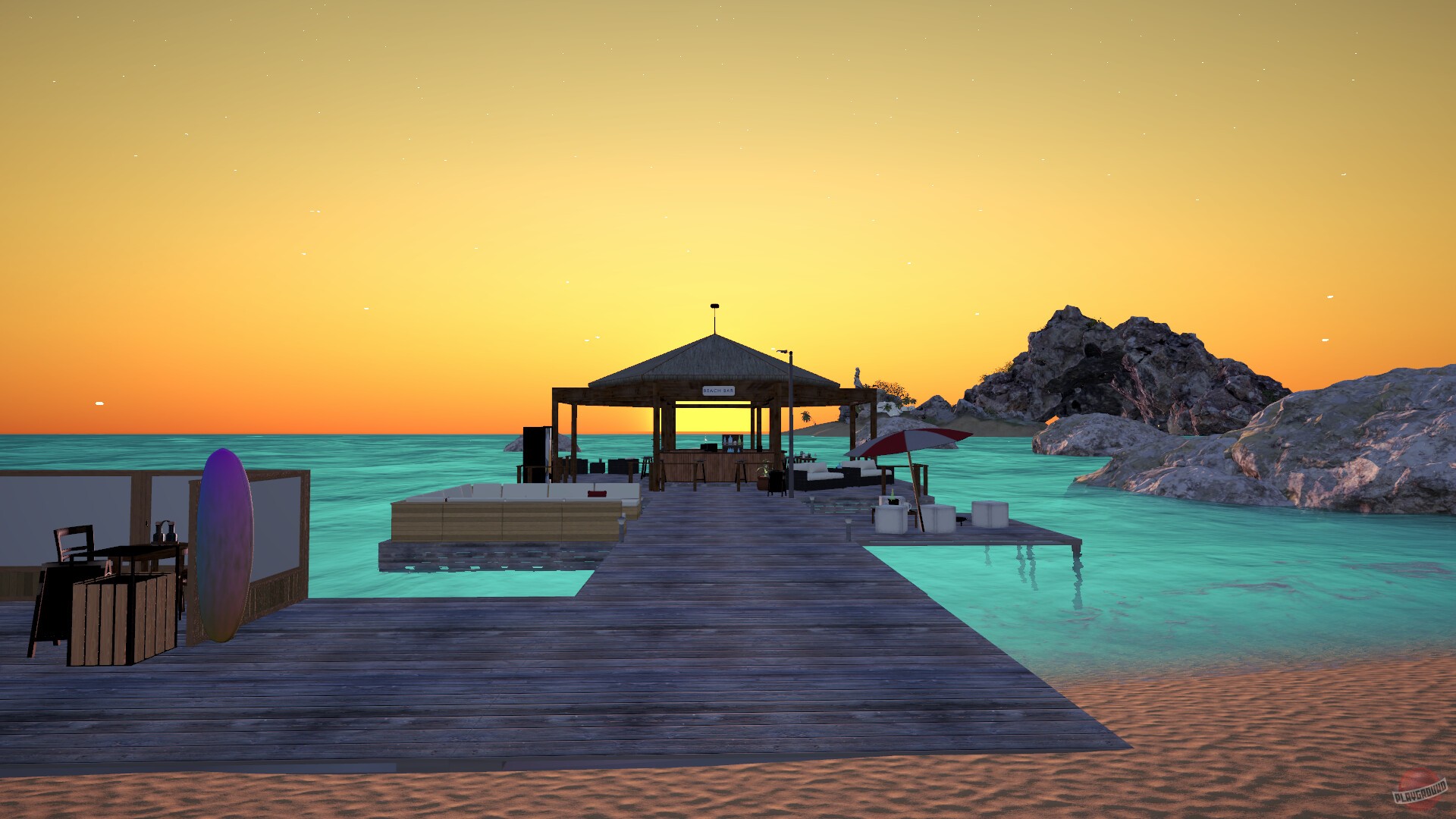 Скриншот из игры Beach Club Simulator 2024 - 9