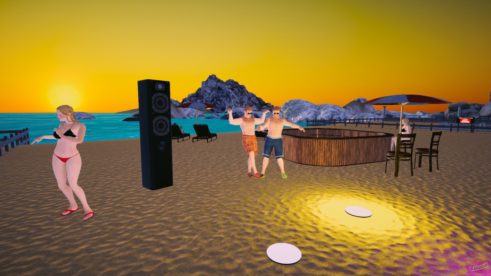 Скриншот из игры Beach Club Simulator 2024 - 7