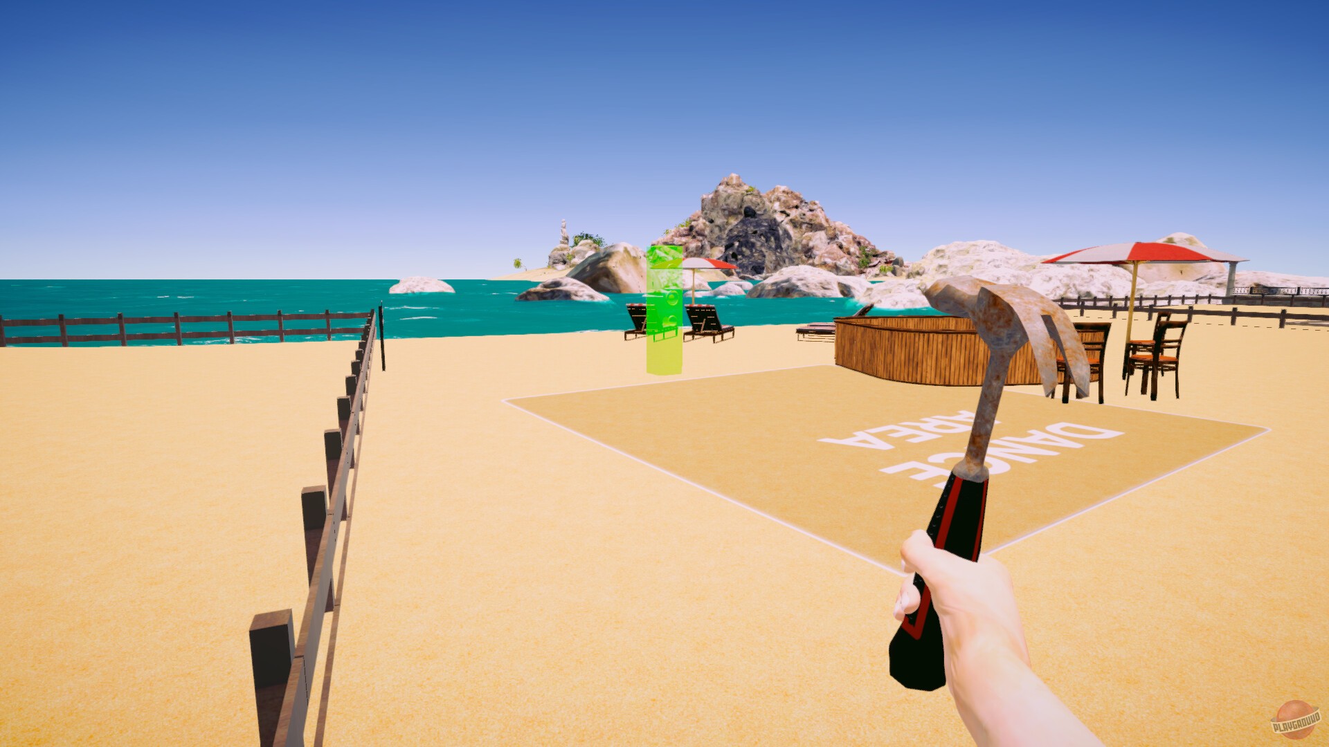 Скриншот из игры Beach Club Simulator 2024 - 1