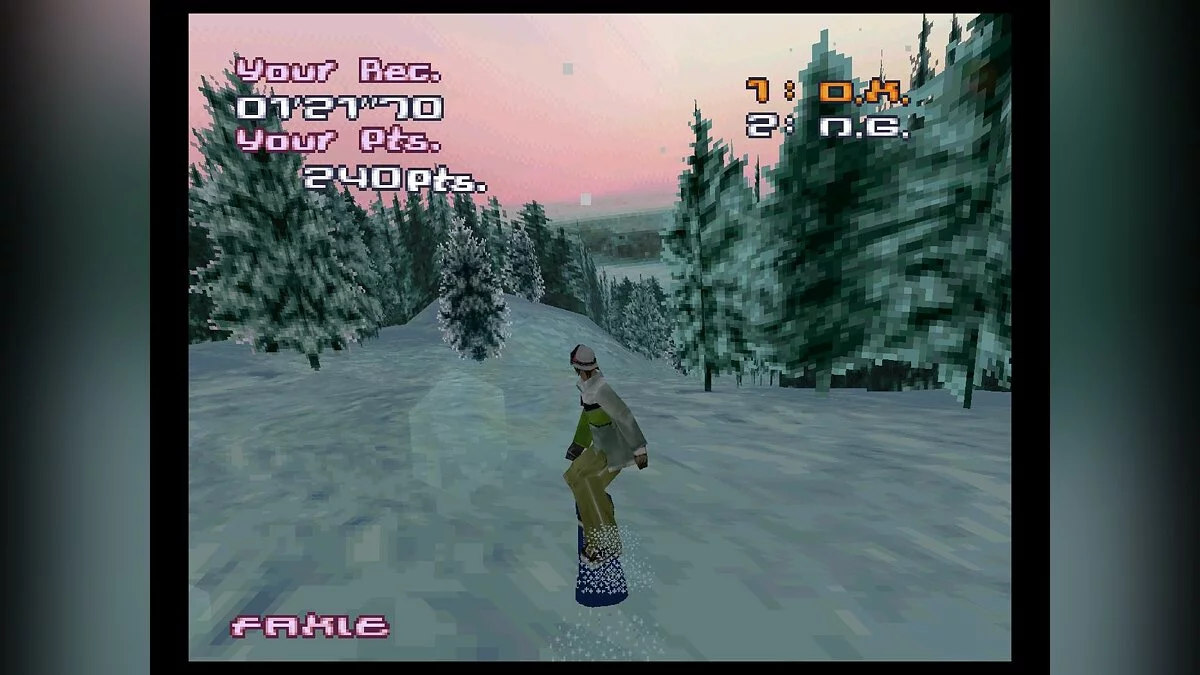 Скриншот из игры Trick'n Snowboarder - 4