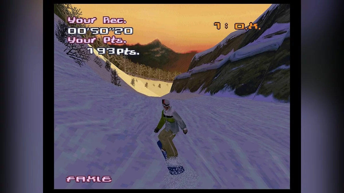 Скриншот из игры Trick'n Snowboarder - 1