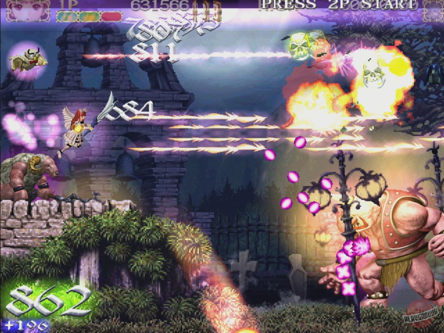 Скриншот из игры Deathsmiles - 10