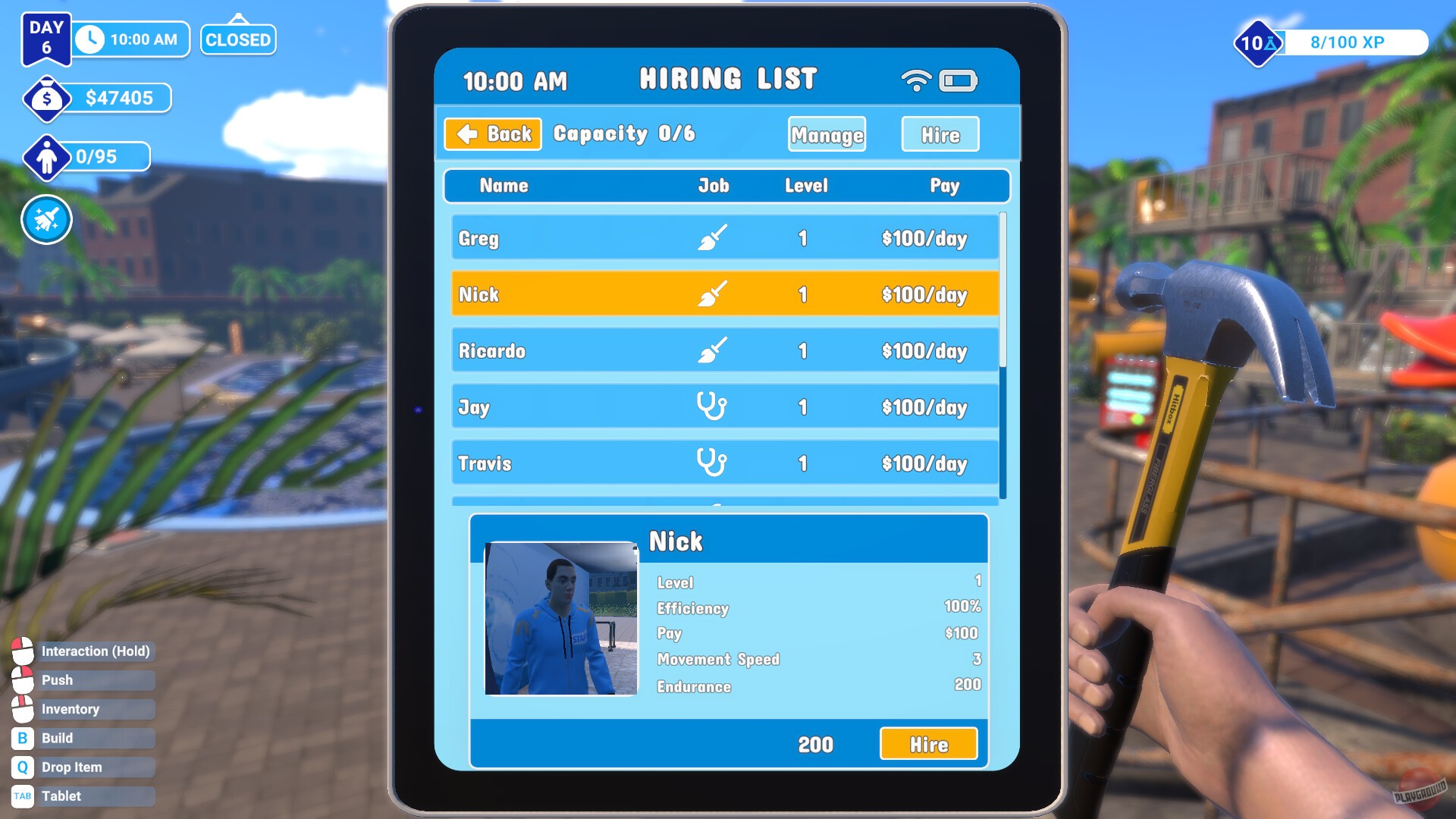 Скриншот из игры Waterpark Simulator - 6