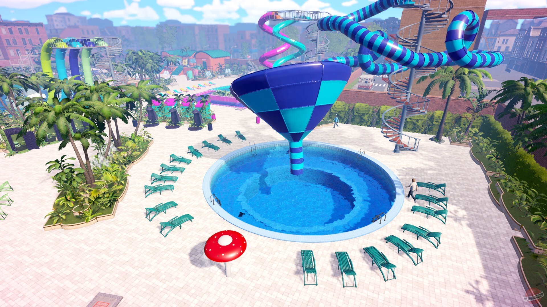 Скриншот из игры Waterpark Simulator - 5