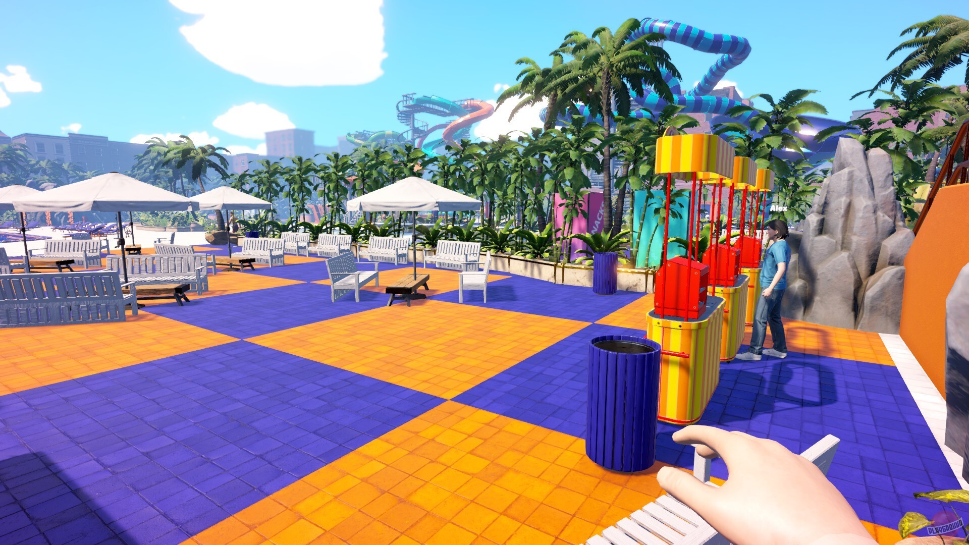 Скриншот из игры Waterpark Simulator - 1