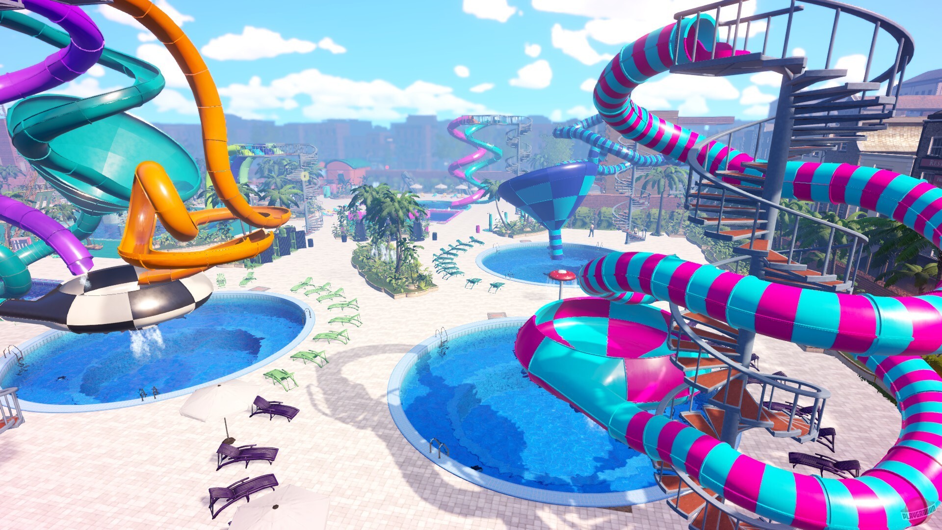 Скриншот из игры Waterpark Simulator - 14