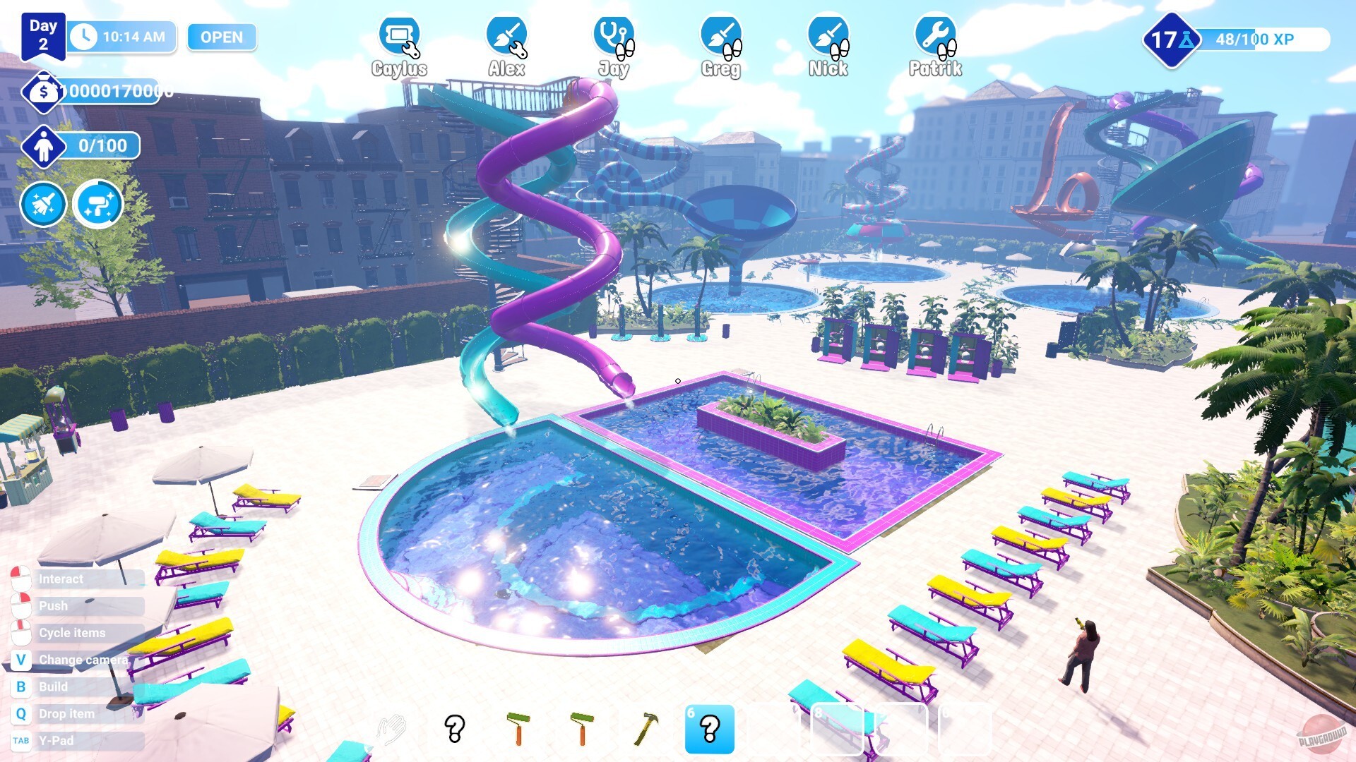 Скриншот из игры Waterpark Simulator - 4