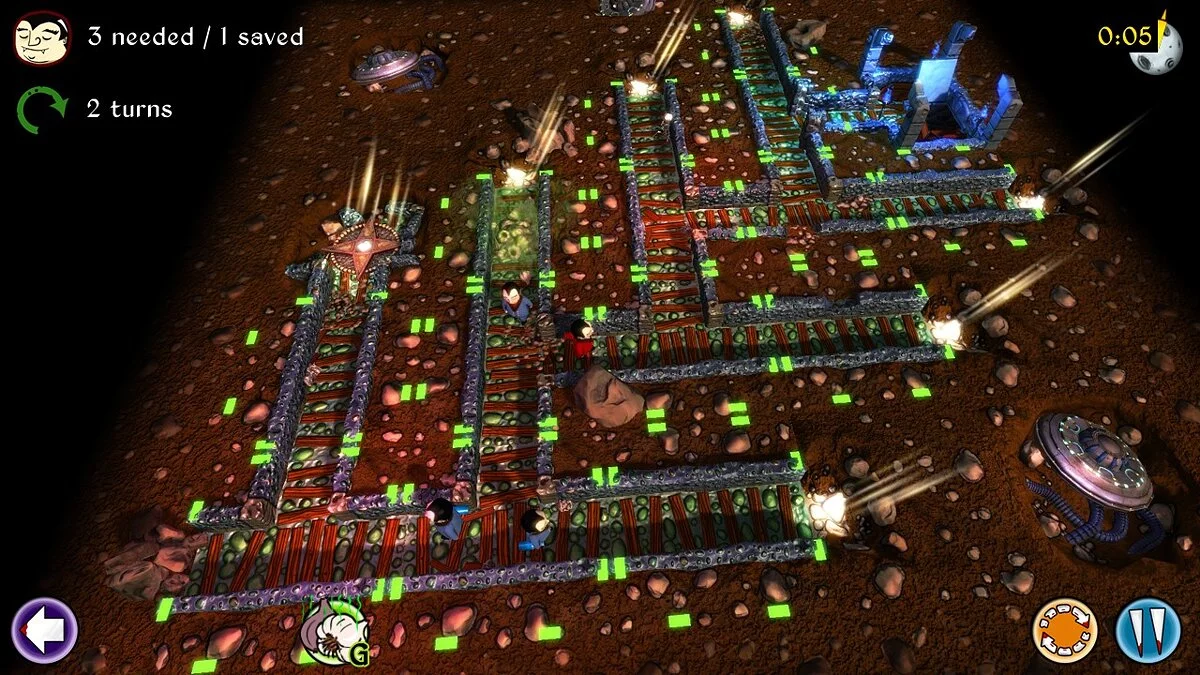 Скриншот из игры Vampires: Guide Them to Safety! - 15