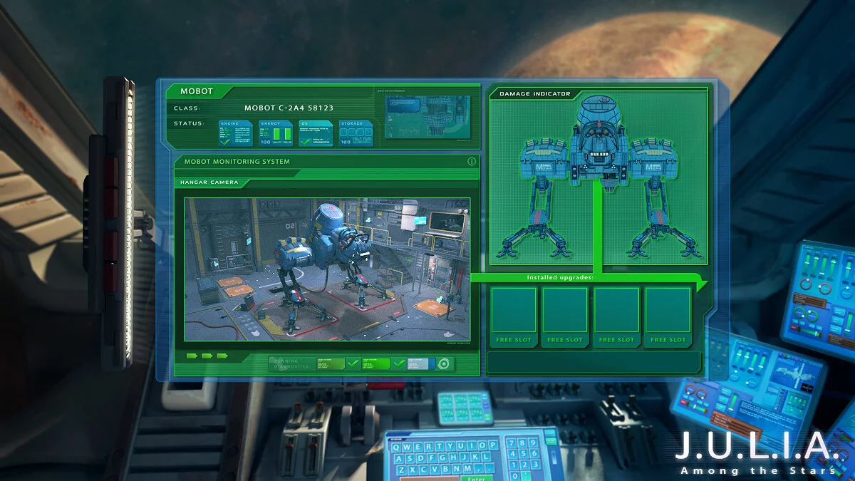 Скриншот из игры J.U.L.I.A.: Among the Stars - 2