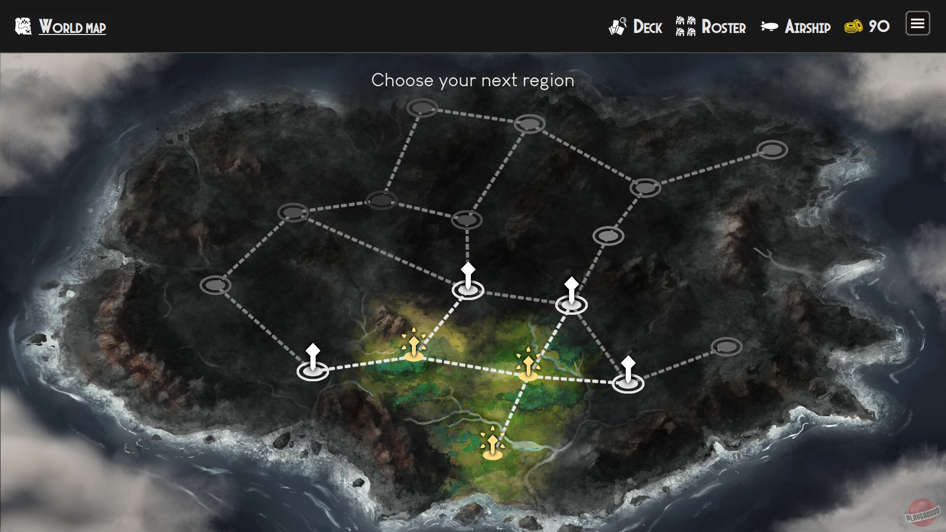 Скриншот из игры Mini Airways - 2