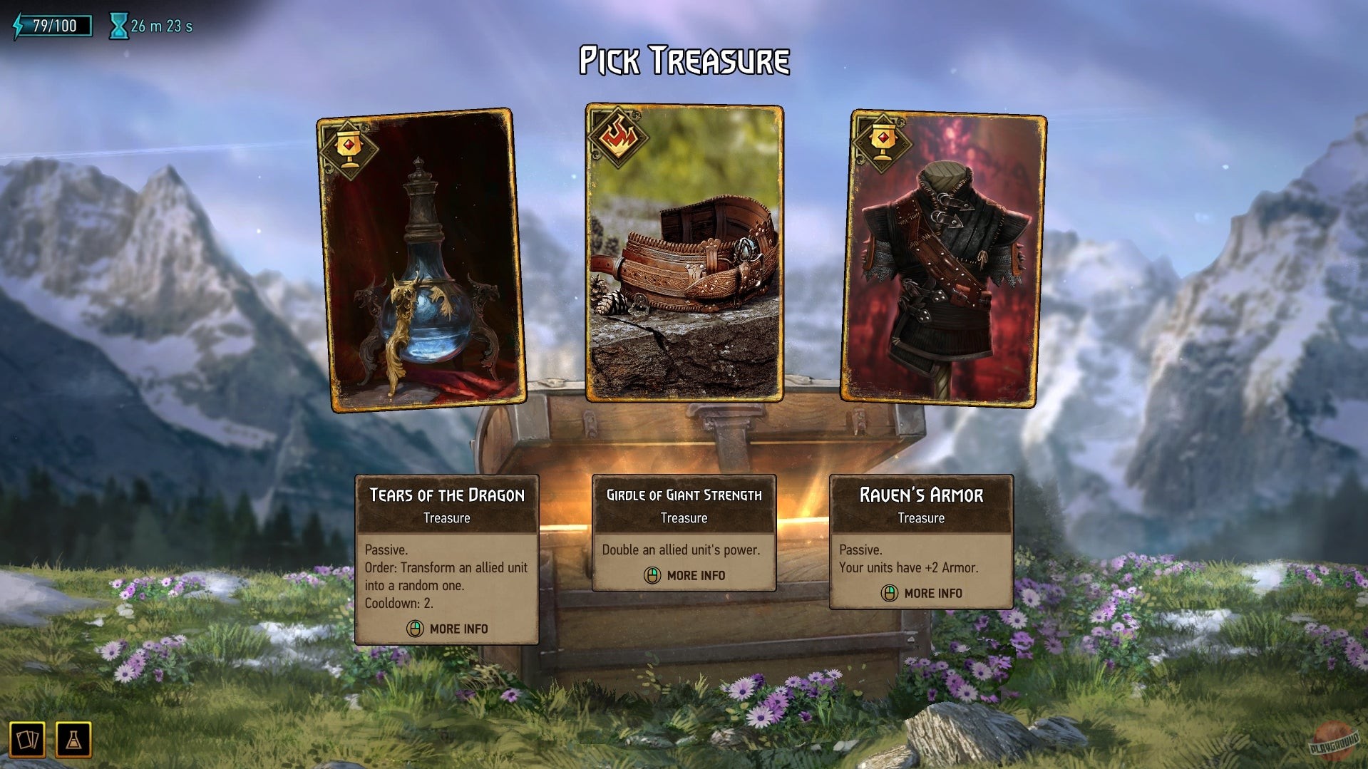 Скриншот из игры GWENT: Rogue Mage - 1