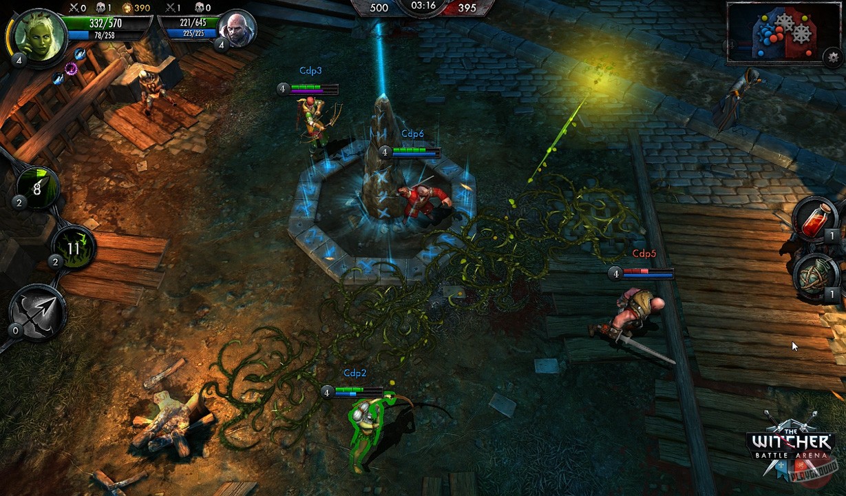 Скриншот из игры The Witcher Battle Arena - 14