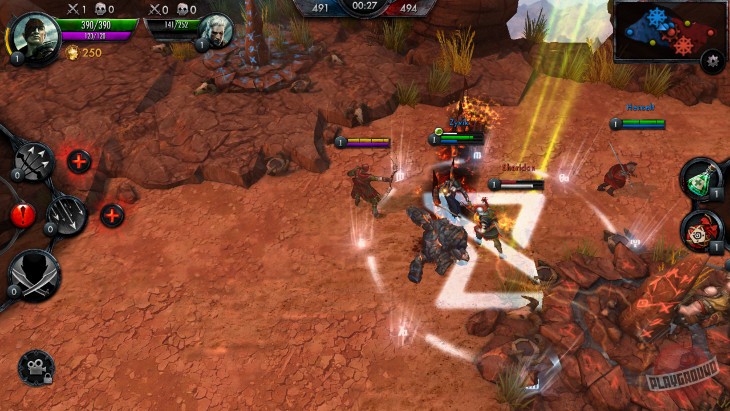 Скриншот из игры The Witcher Battle Arena - 12
